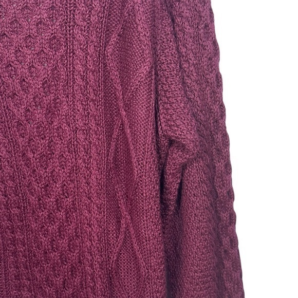 Vtg Maine Bay Traditionals Mens Cable Knit Grandpa Cardigan Size XL Shawl Collar - Picture 9 of 14